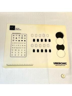 Silicone DIY Nail Art Stamping Mat (16" x 12")